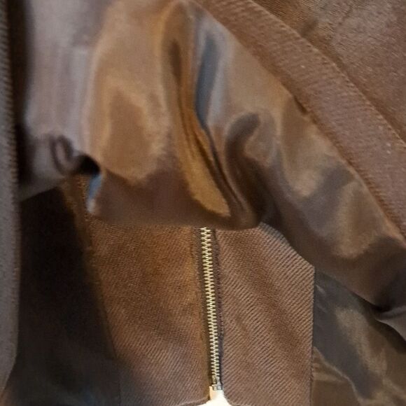 INDEX brown zip up jacket size 10 - Picture 6 of 6